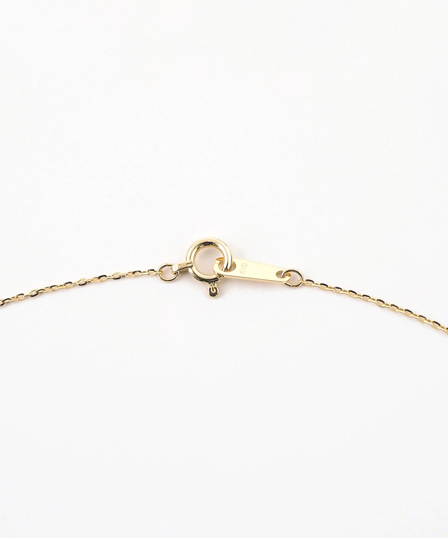 【web限定】[K10]アーバンパヴェホースシューダイヤモンドプチペンダント