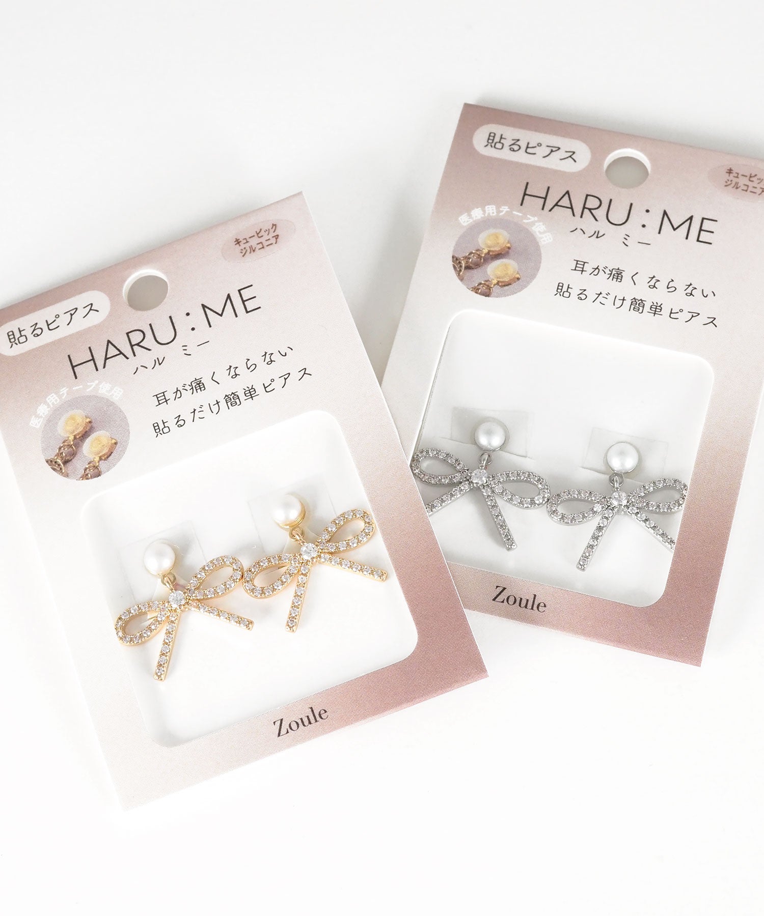 まる様ご確認用♡お名前リボンイヤリング リボンジルコニアシールピアス【HARU：ME】 | 【公式】MUK ONLINE SHOP