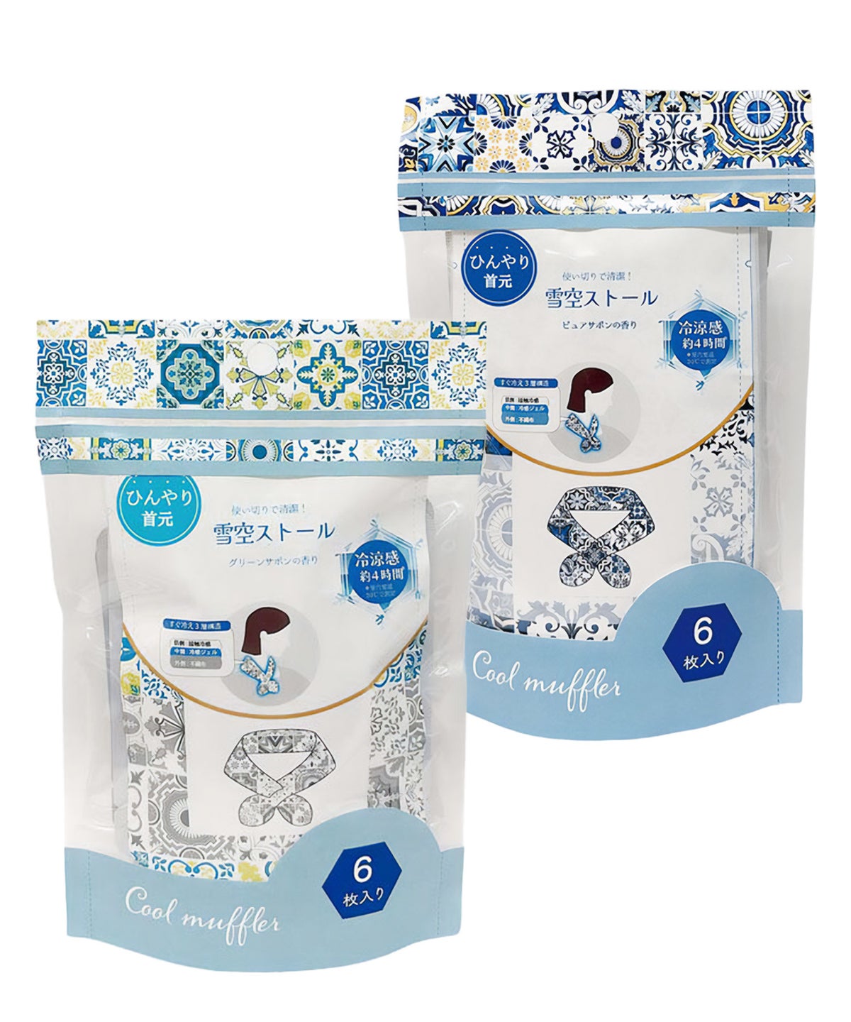 ロッカフローズン 雪空ストール 6pcs