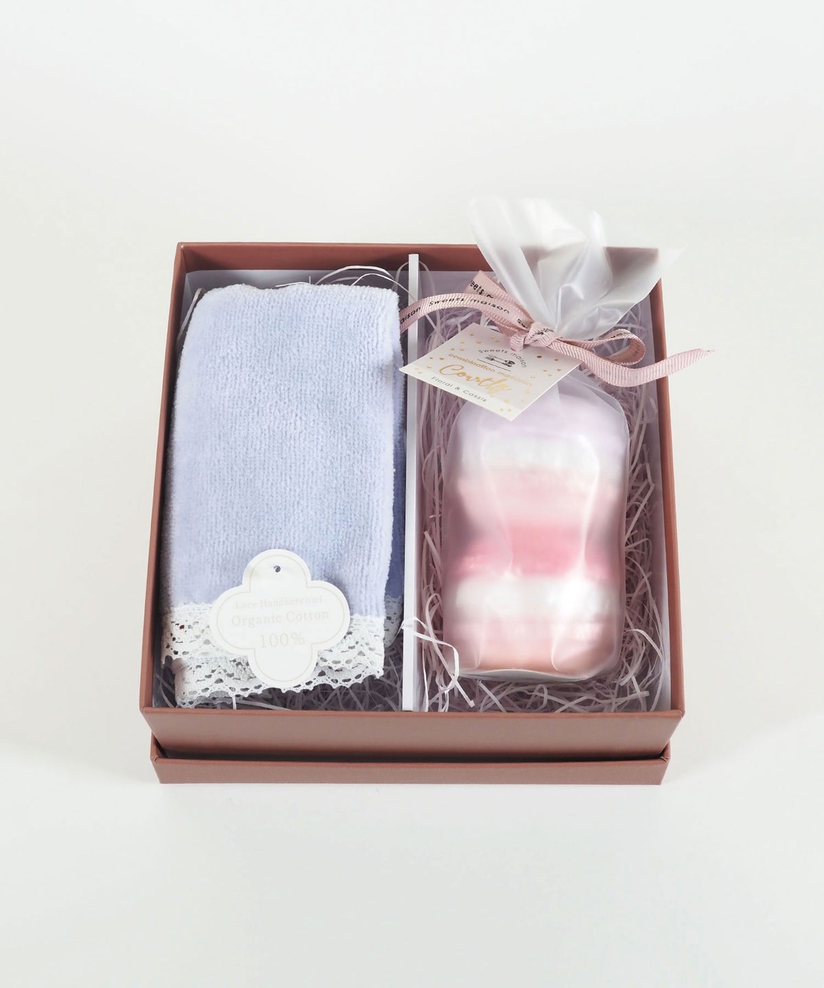 今治ハンカチ＆スウィーツメゾンマカロン入浴剤ギフトセット