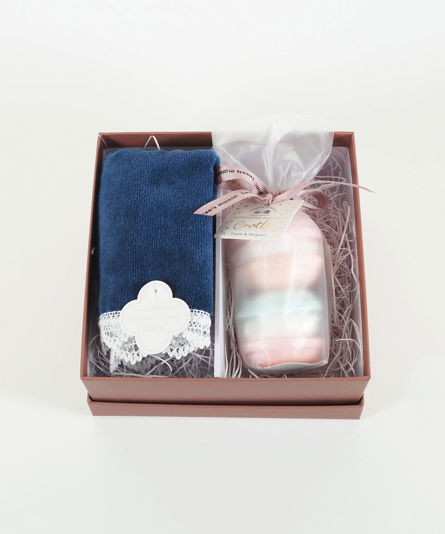 今治ハンカチ＆スウィーツメゾンマカロン入浴剤ギフトセット