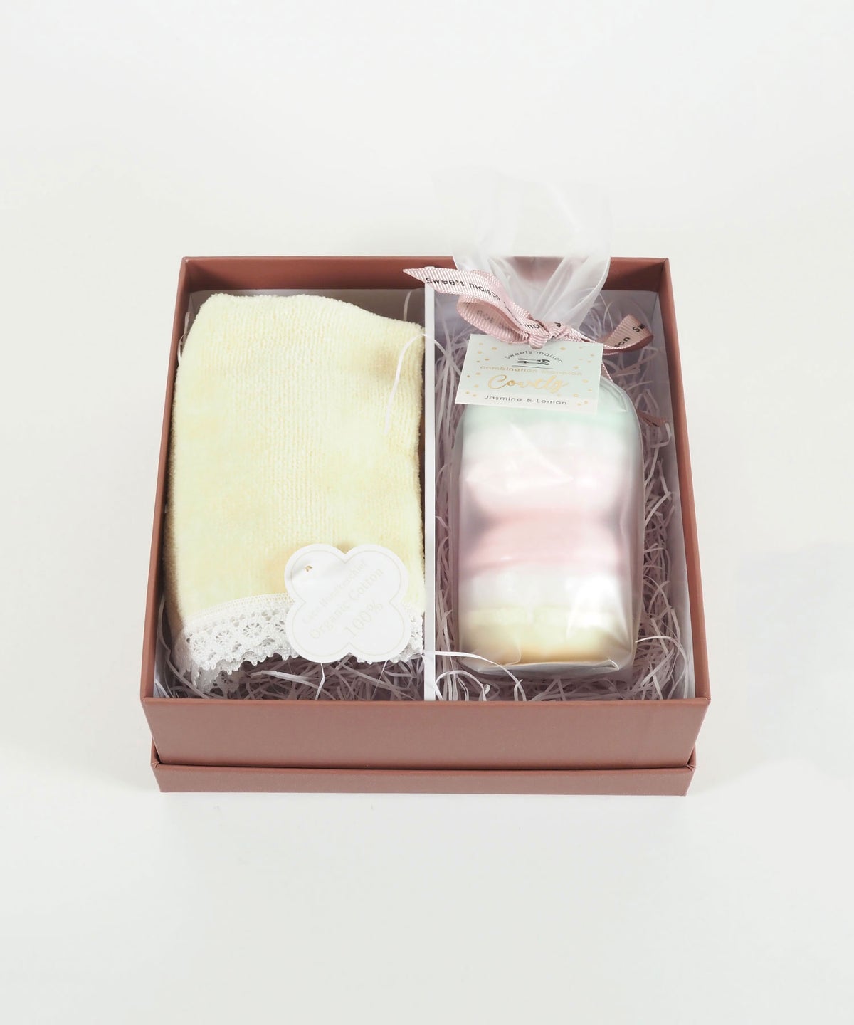 今治ハンカチ＆スウィーツメゾンマカロン入浴剤ギフトセット