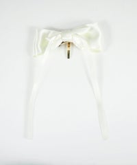 サテンリボンポニーフック