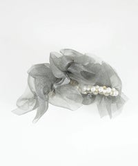 オーガンジーフリルバンスクリップ