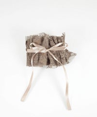 レースフリルリボンバレッタ