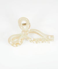 ニュアンスカラーリボンバンスクリップ