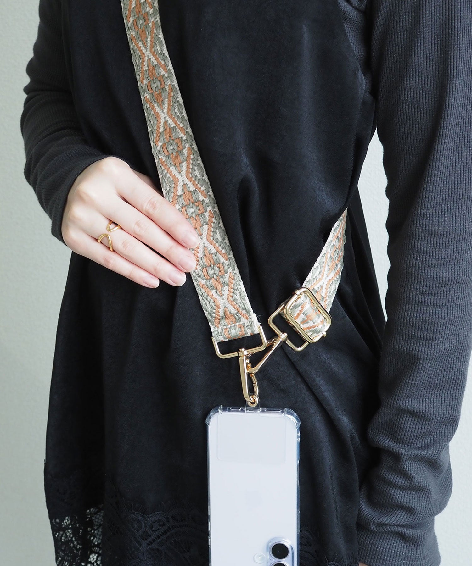 ジオメトリックマルチショルダーストラップ | 【公式】MUK ONLINE SHOP