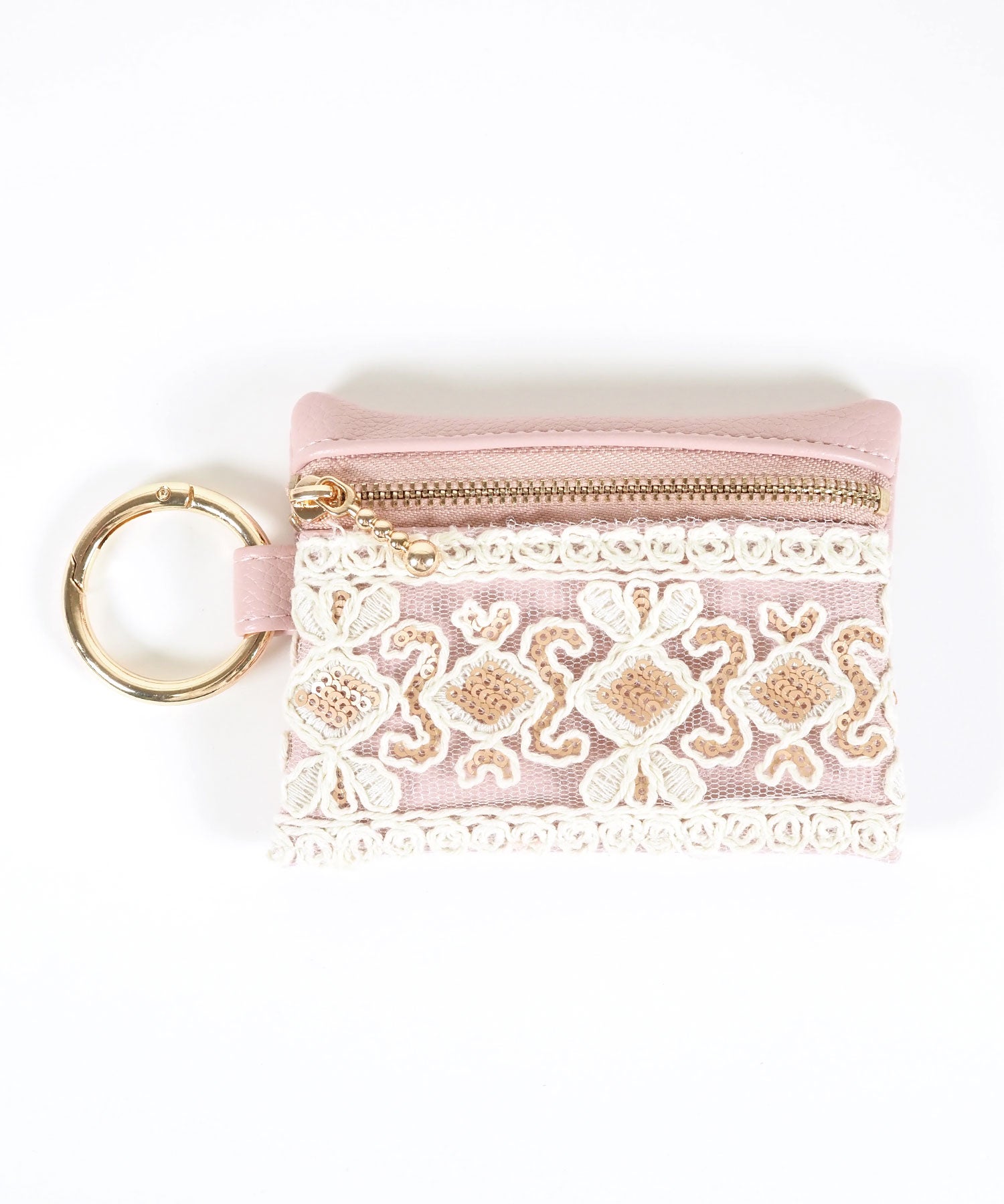 アンティークレース刺繍チャームポーチ | 【公式】MUK ONLINE SHOP