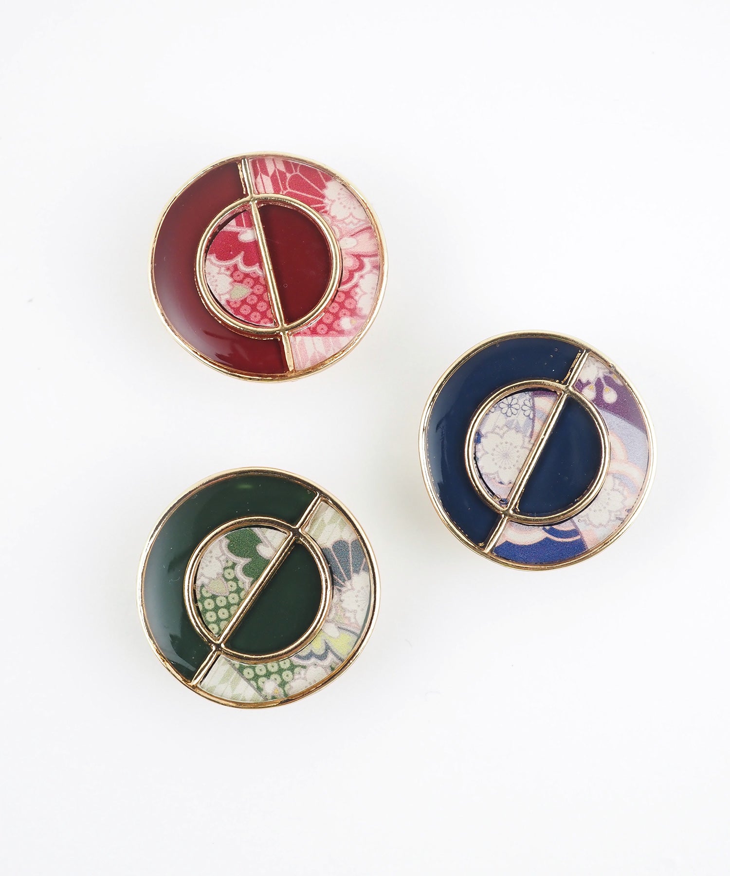 和モダンライン帯留め