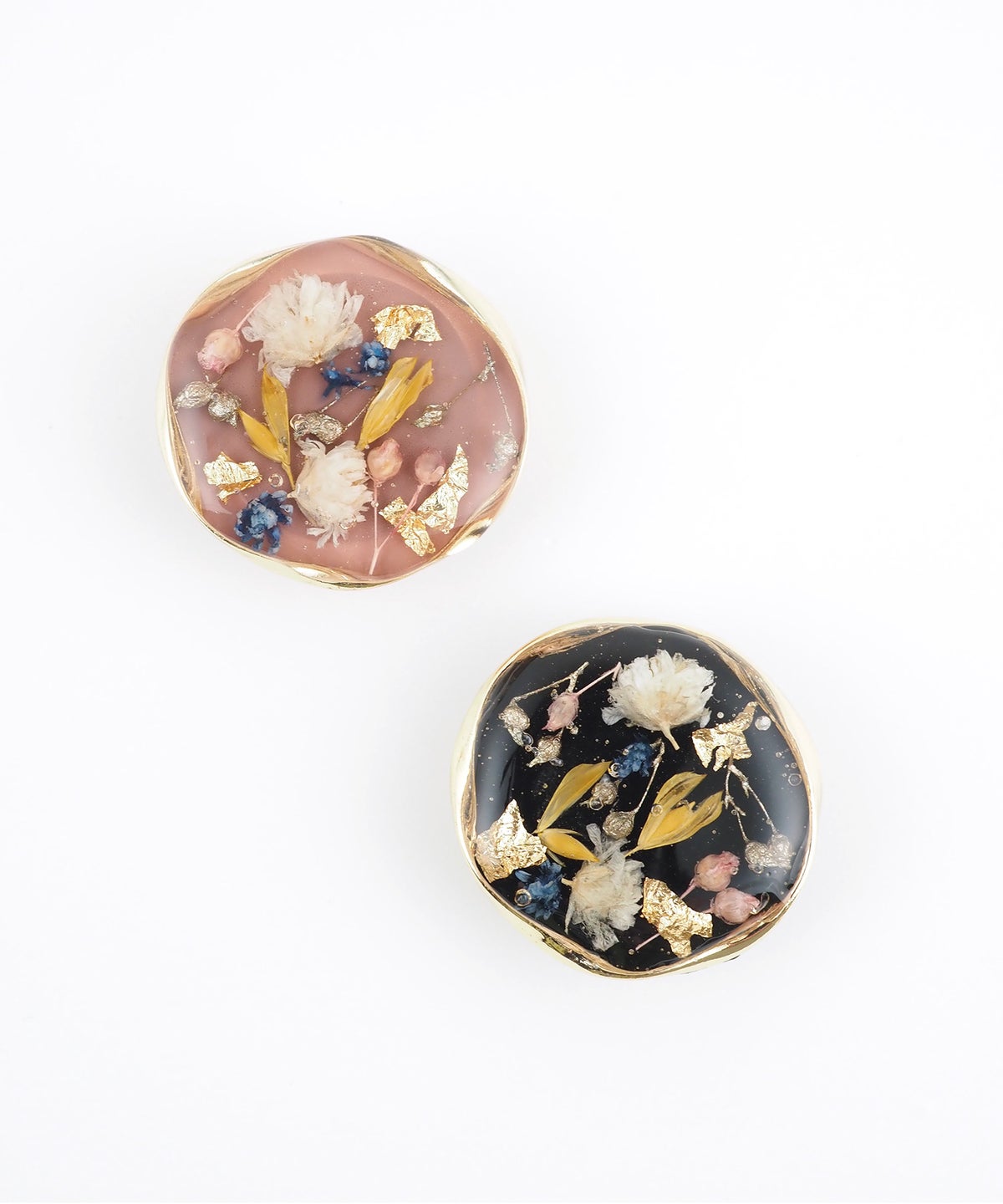 金彩ボタニカル帯留め