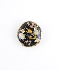 金彩ボタニカル帯留め