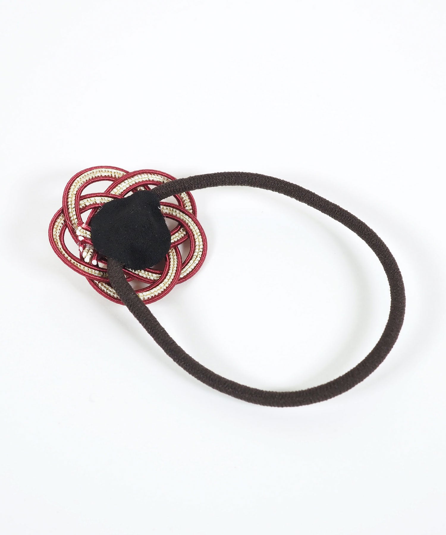 和モダン水引ヘアポニー