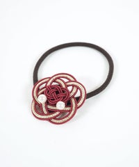 和モダン水引ヘアポニー