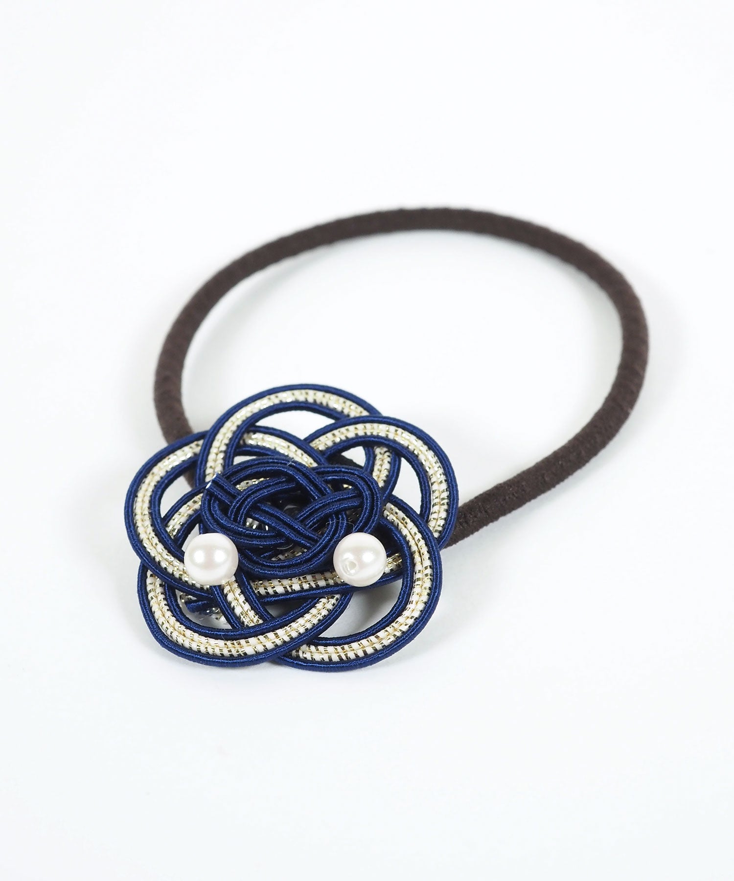 和モダン水引ヘアポニー