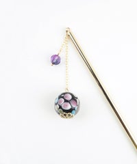 手まりとんぼ玉かんざし