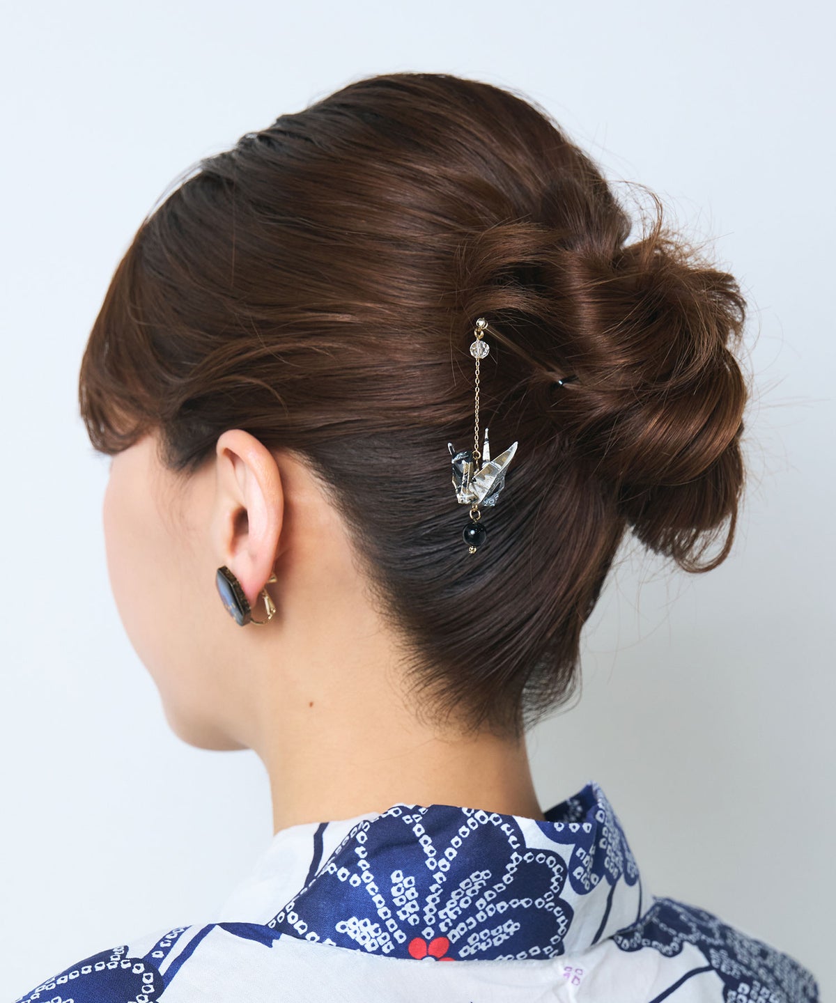 折り鶴かんざし