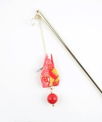 折り鶴かんざし