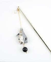 折り鶴かんざし