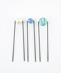 とんぼ玉＆パールＵピンセット