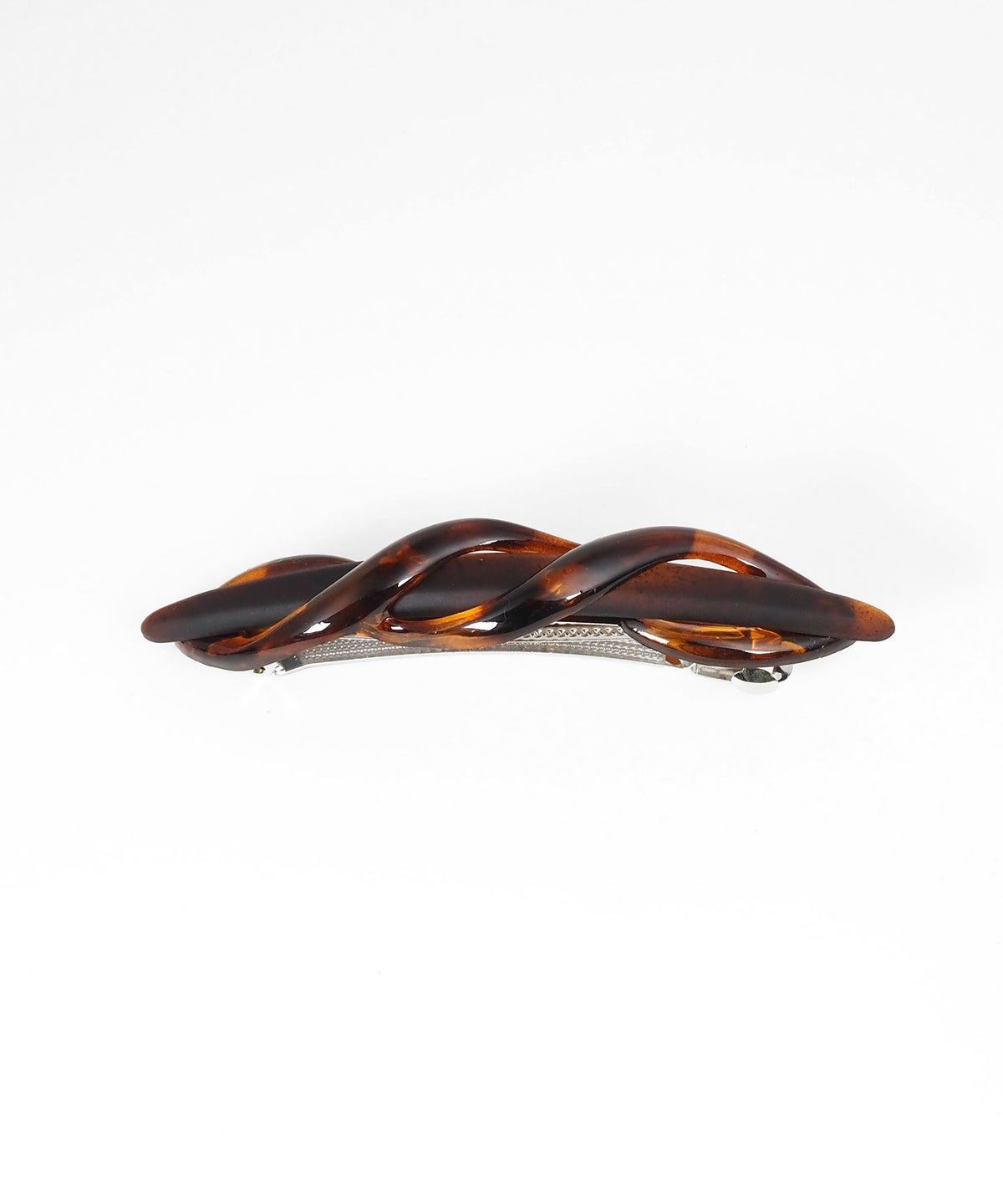 ピタッとズレないツイストバレッタ