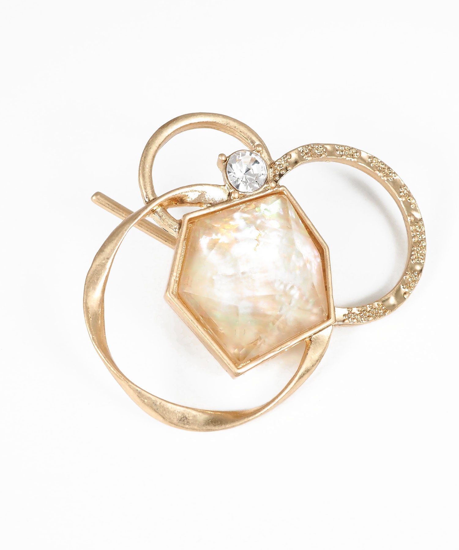 シェルクリスタルポニーフック