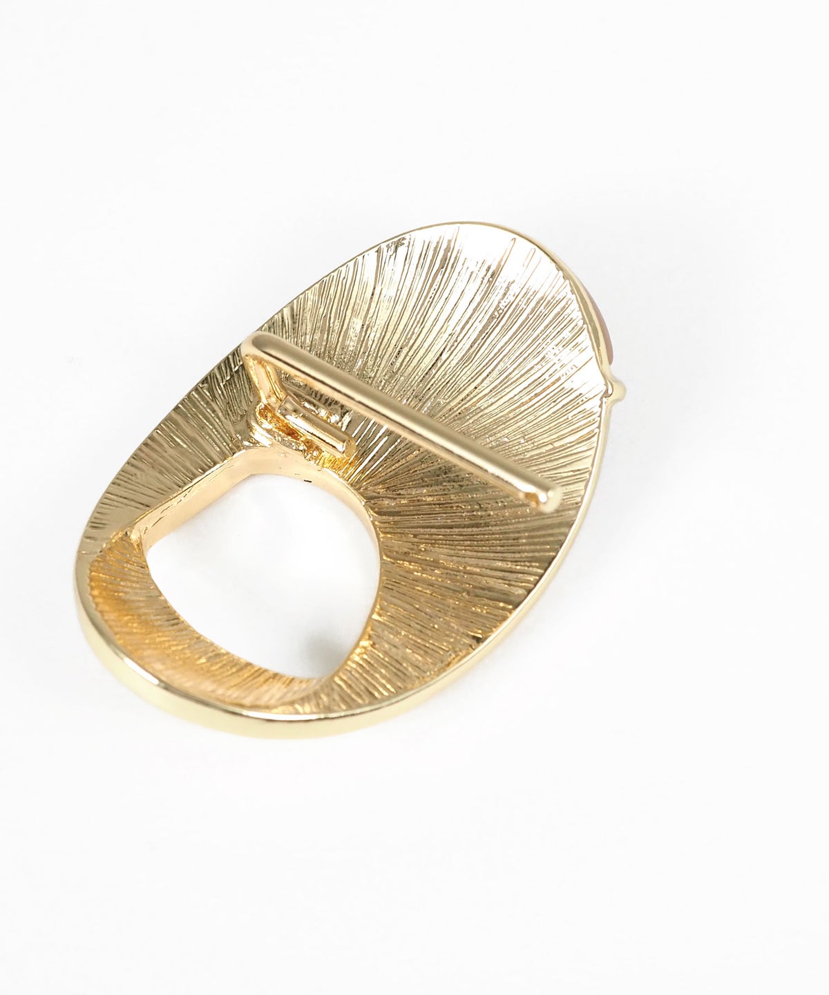 マーブルオーバルポニーフック