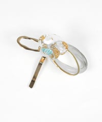 クリアフラワーニュアンスポニーフック