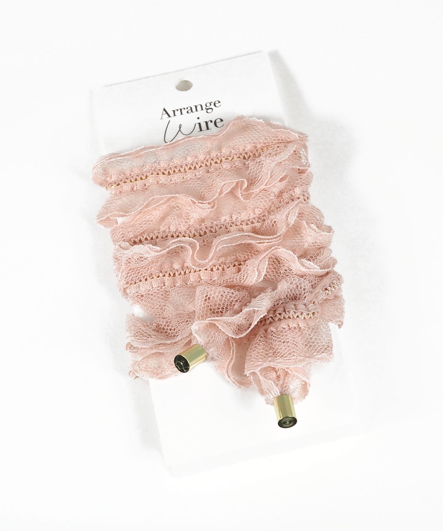 フリルレースワイヤーポニー