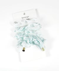 フリルレースワイヤーポニー