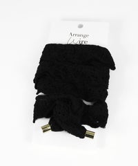 コットンレースワイヤーポニー