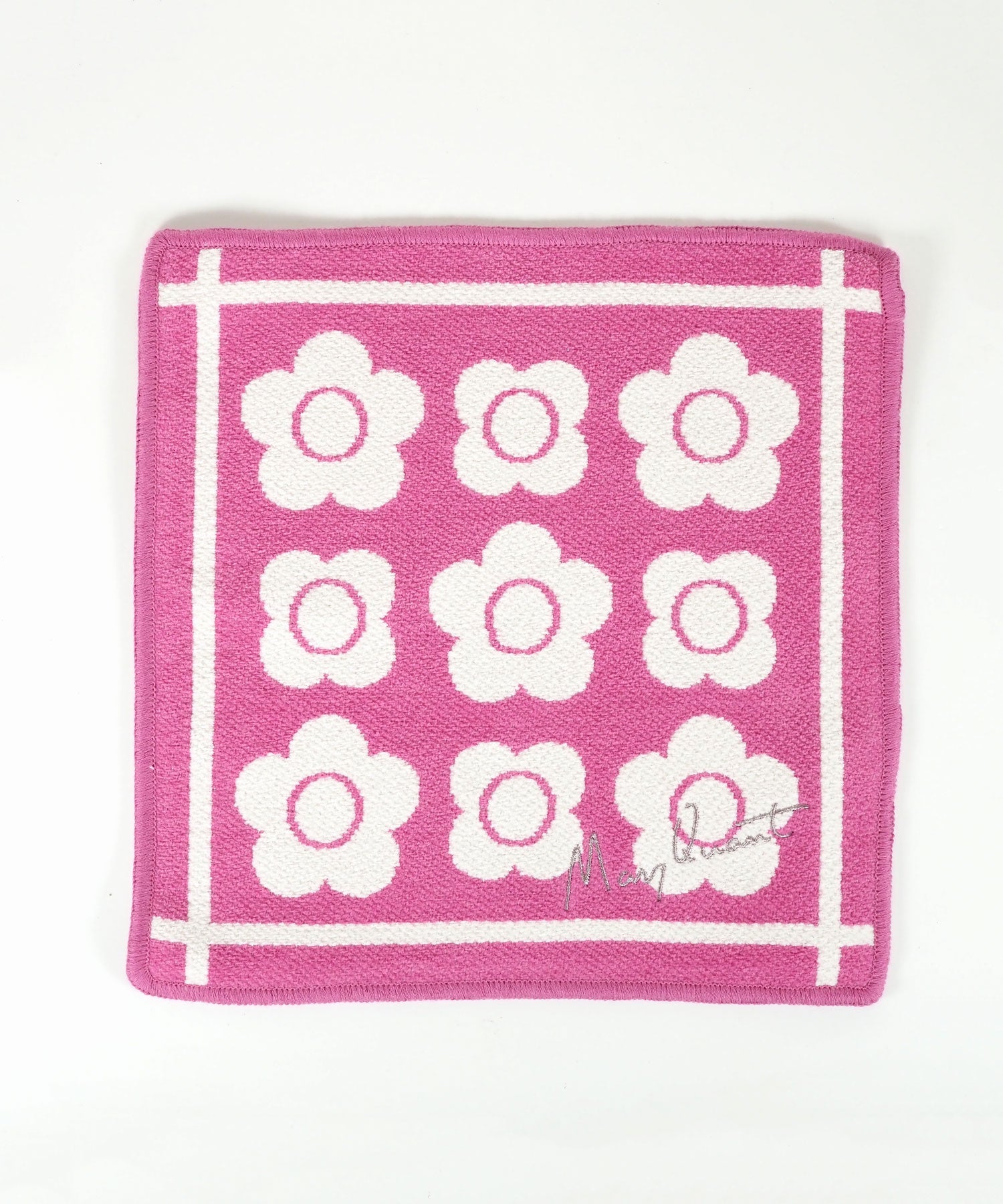 マリークワントモール糸タオルハンカチ