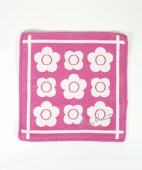 マリークワントモール糸タオルハンカチ