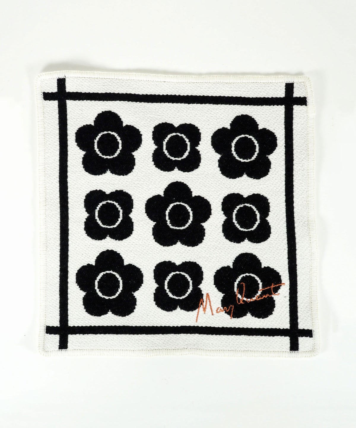 マリークワントモール糸タオルハンカチ