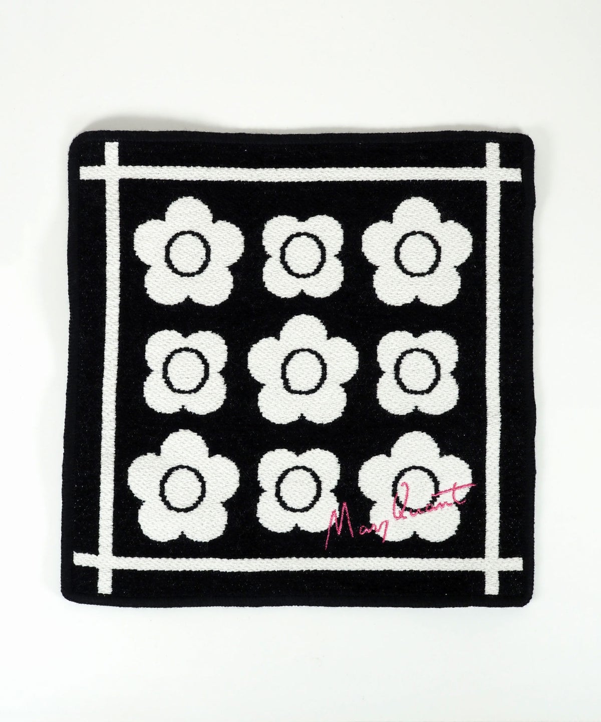 マリークワントモール糸タオルハンカチ