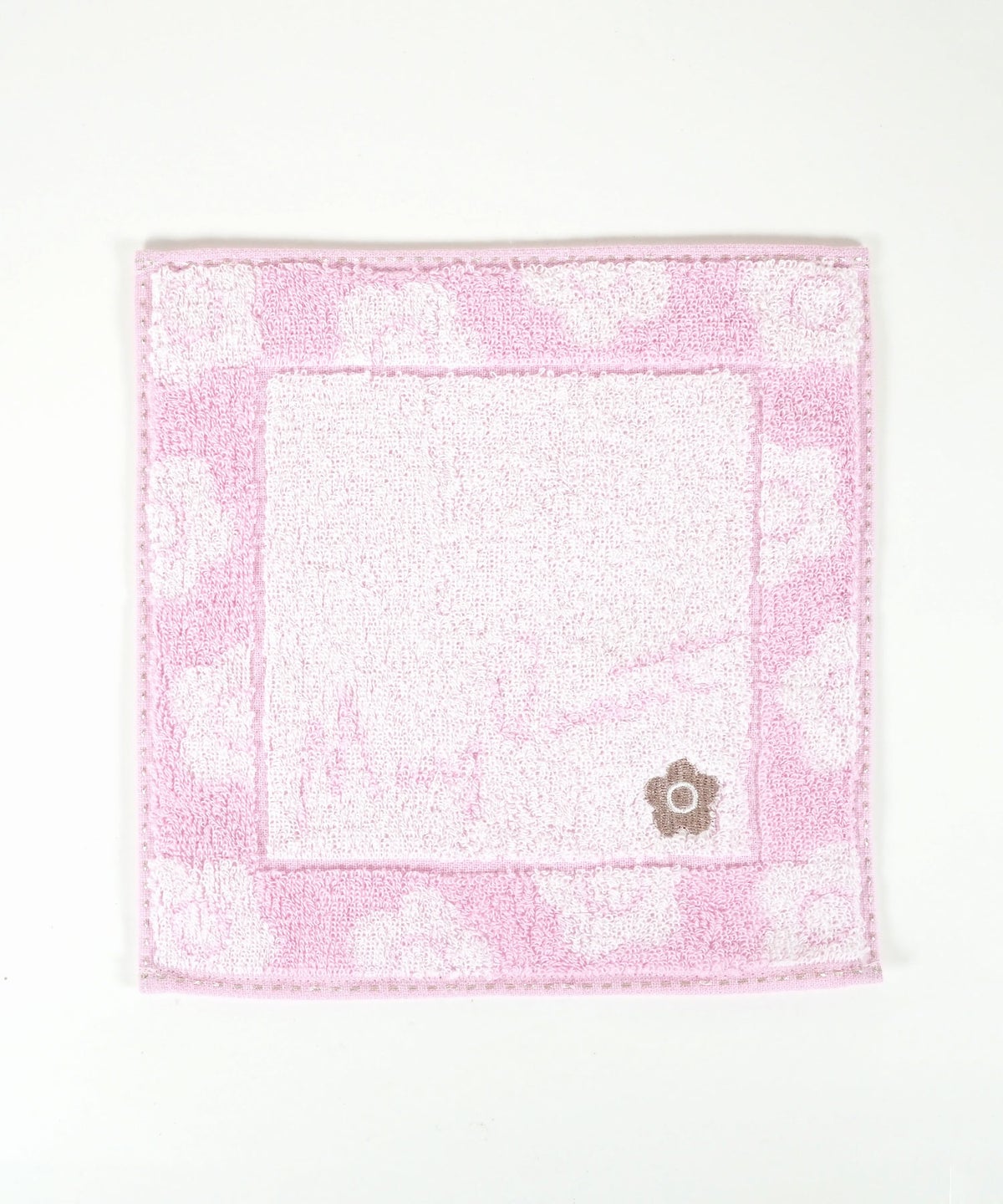 マリークワントデイジーフレームタオルハンカチ