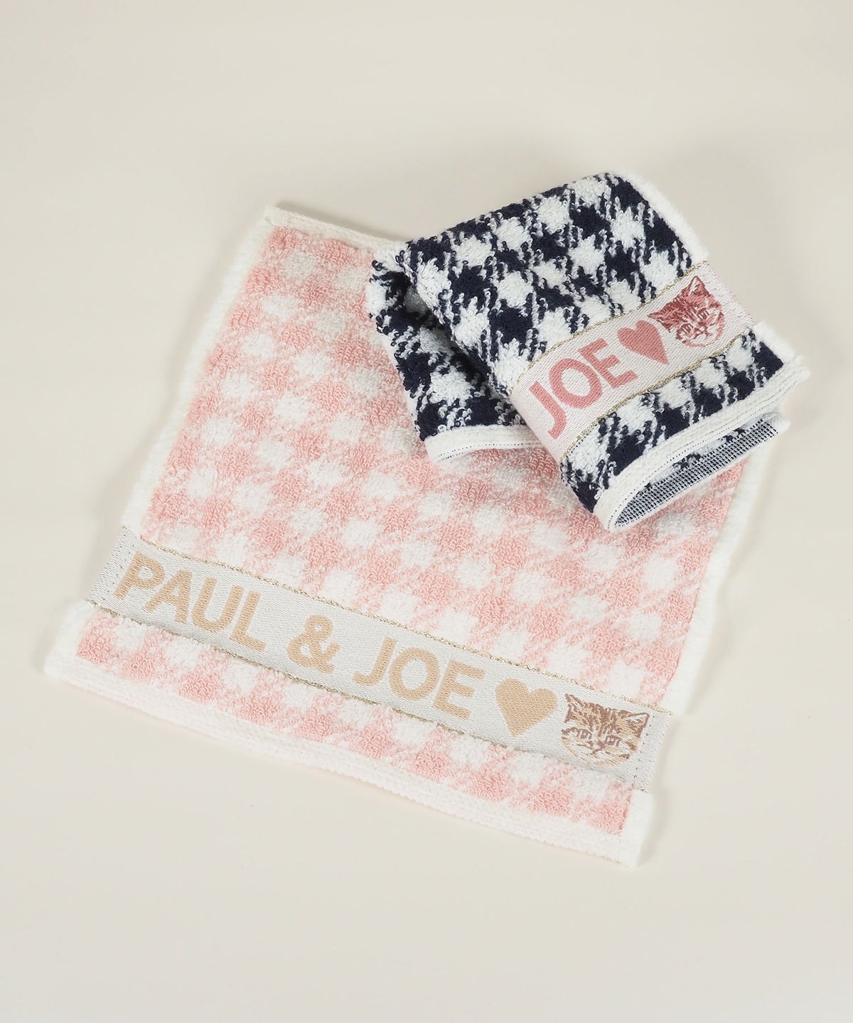 ポール＆ジョーチェックタオルハンカチ