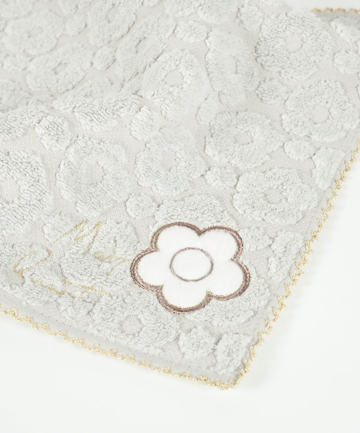 マリークワントピコレースタオルハンカチ