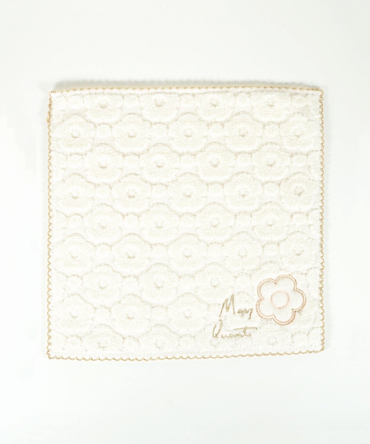 マリークワントピコレースタオルハンカチ