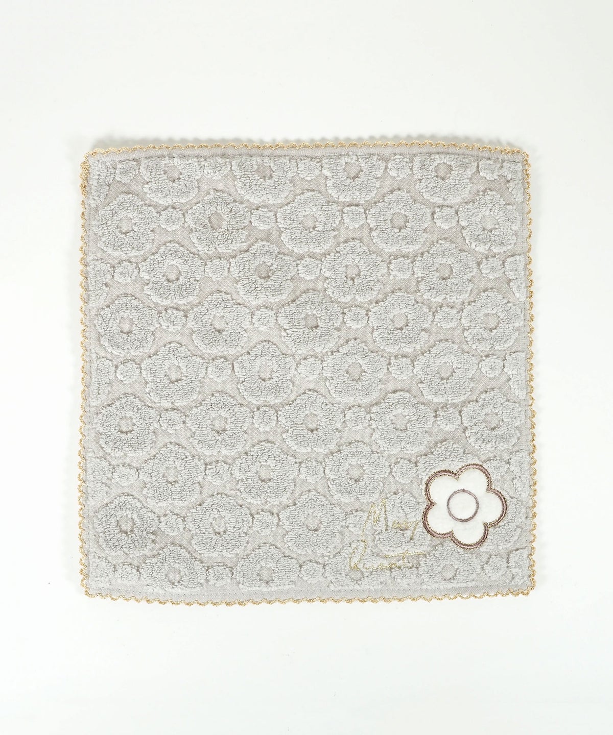 マリークワントピコレースタオルハンカチ