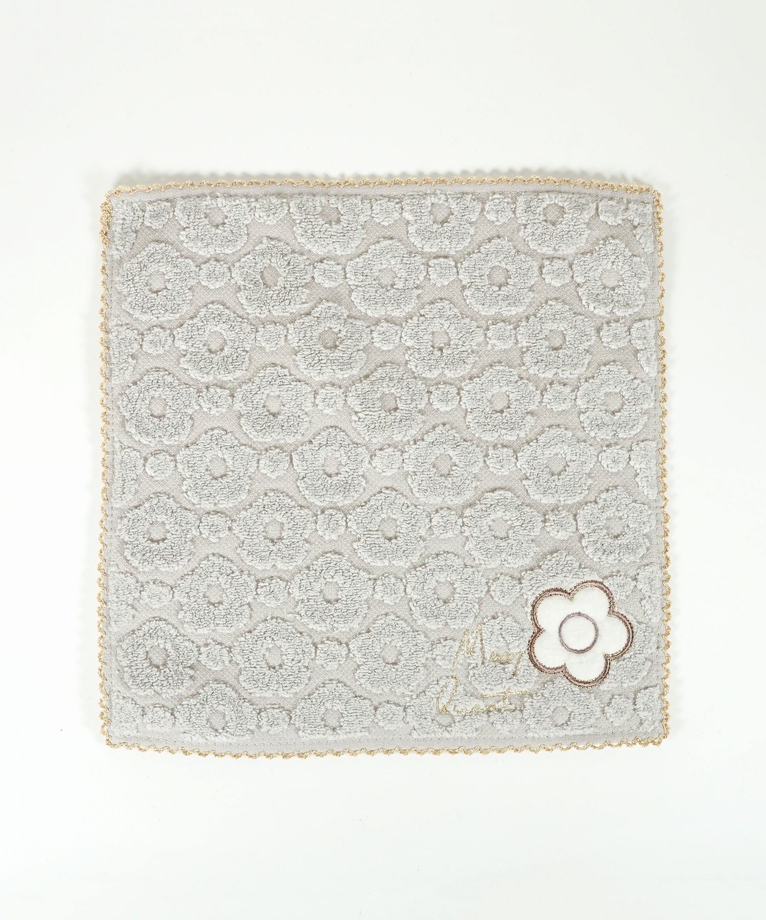 マリークワントピコレースタオルハンカチ