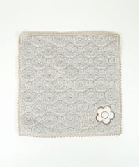 マリークワントピコレースタオルハンカチ