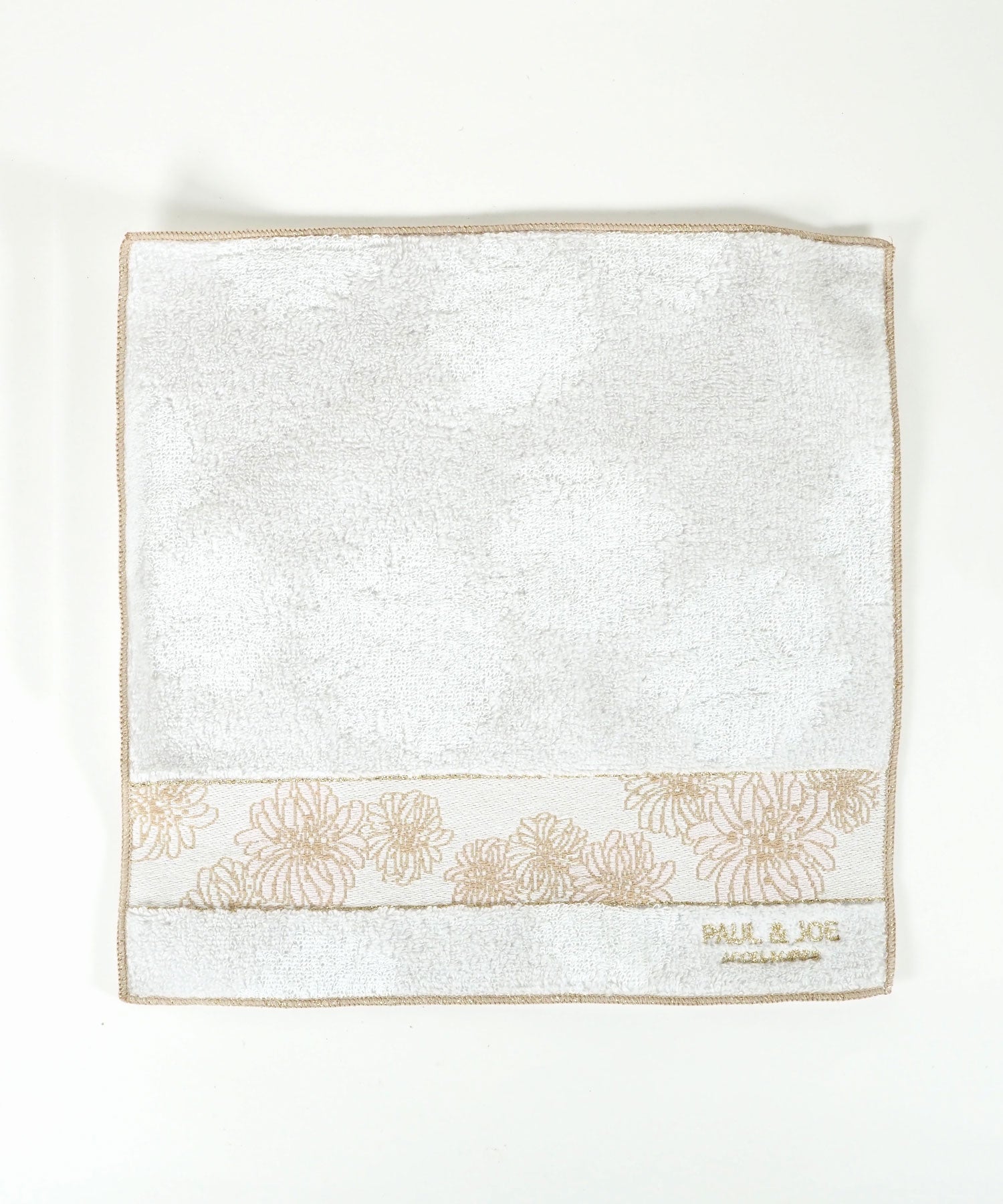 ポール＆ジョークリザンテーム織りタオルハンカチ