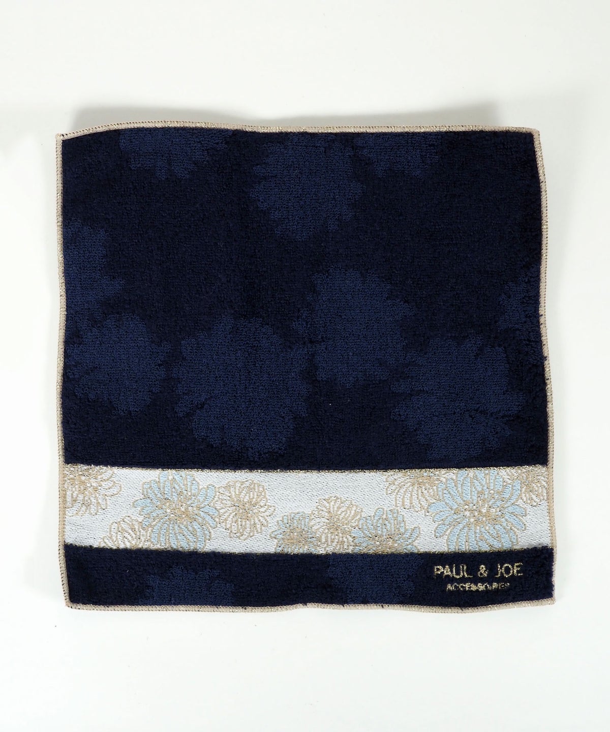 ポール＆ジョークリザンテーム織りタオルハンカチ
