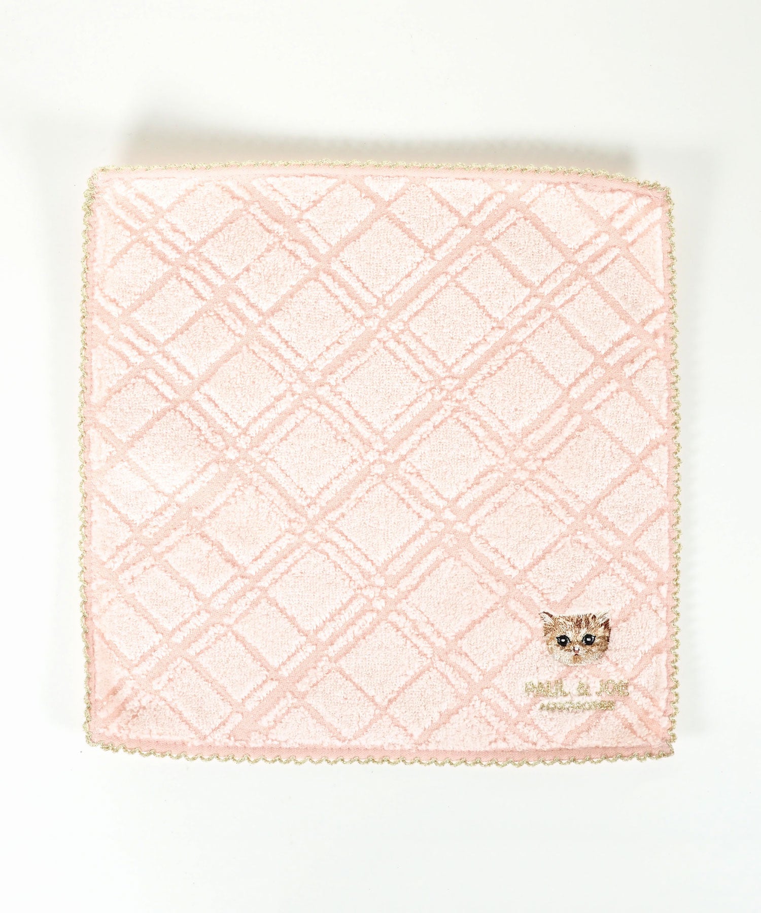 ポール＆ジョーヌネット刺繍タオルハンカチ