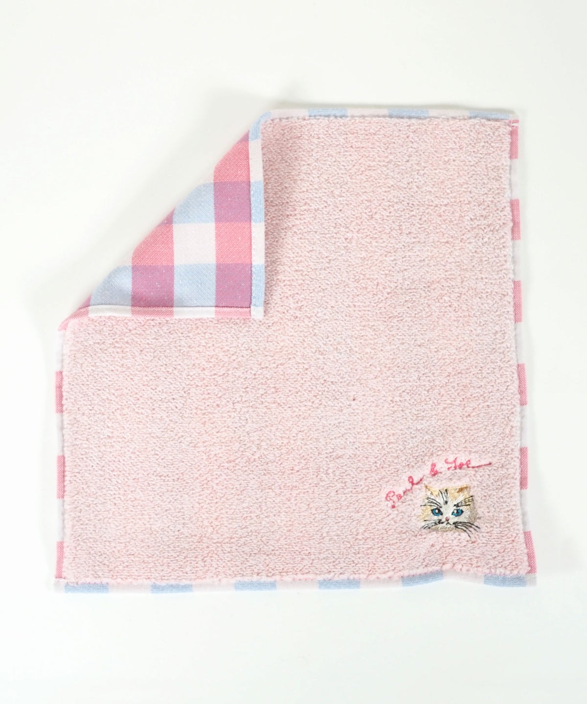  ポール＆ジョージプシー刺繍タオルハンカチ