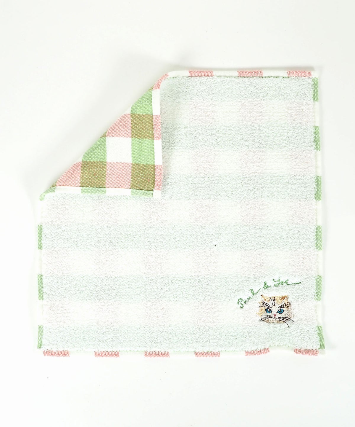  ポール＆ジョージプシー刺繍タオルハンカチ