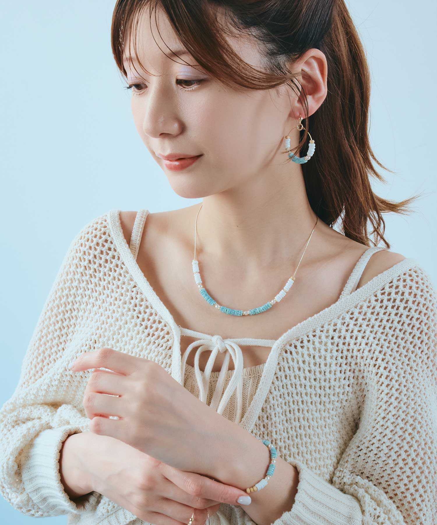 シェルビーズネックレス | 【公式】MUK ONLINE SHOP｜人気アクセサリー