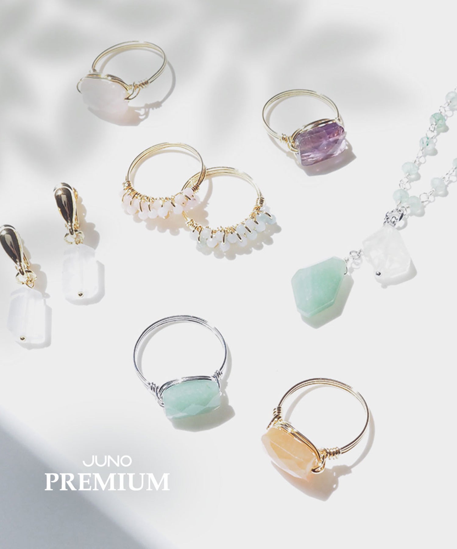 天然石ワイヤーアートリング【JUNO PREMIUM】 | 【公式】MUK ONLINE