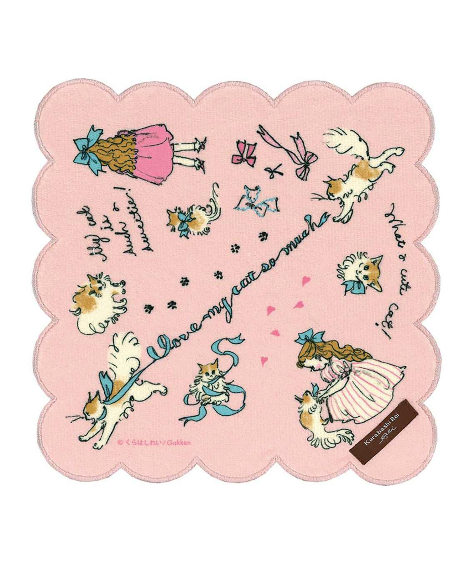 くらはしれい プリントスカラップハンカチ | 【公式】MUK ONLINE SHOP