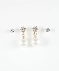 スイングピュアチタンポストセットピアス